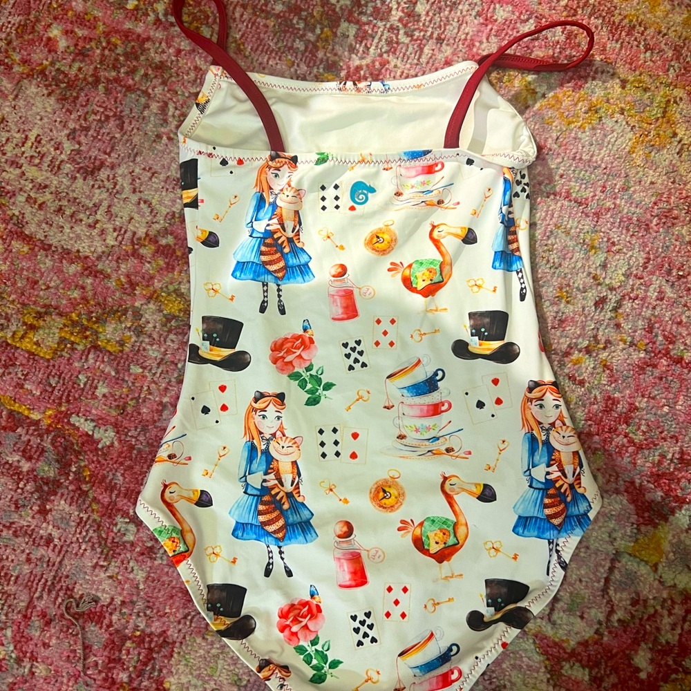 CHAMELEON ACTIVEWEAR- Alice and Wonderland leotard